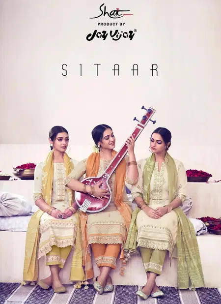 Sitaar By Jay Vijay Linen Printed Salwar Kameez Wholesale Clothing Suppliers In India Catalog